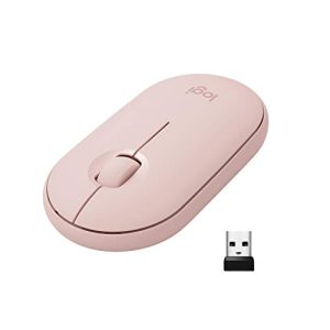 Logitech Pebble M350 Mysz optyczna 3 przyciski bezprzewodowa Bluetooth, 2,4 GHz