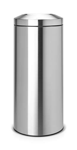 Kosz samogaszący na śmieci BRABANTIA, stal matowa, 30 l Kosz samogaszący na śmieci BRABANTIA, stal matowa, 30 l