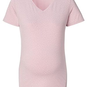 Noppies Damska koszulka z krótkim rękawem ABA All Over Print, Violet Ice N045, 38 Noppies Damska koszulka z krótkim rękawem ABA All Over Print, Violet Ice N045, 38