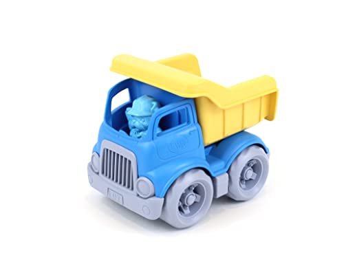Green Toys Wywrotka Budowlana – Dla Dzieci – Niebiesko-żółta Green Toys Wywrotka Budowlana – Dla Dzieci – Niebiesko-żółta