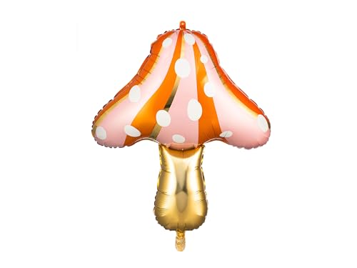 Balon foliowy grzybek, 66×75 cm Balon foliowy grzybek, 66×75 cm