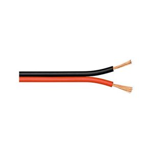 Wentronic LSK 2X2.5 kabel do głośników 100 m szpula (przekrój 2x 2,5 mm²) czerwony/czarny Wentronic LSK 2X2.5 kabel do głośników 100 m szpula (przekrój 2x 2,5 mm²) czerwony/czarny