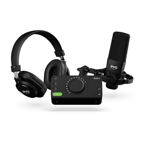 Audient EVO Start Recording Bundle Zestaw do homerecordingu