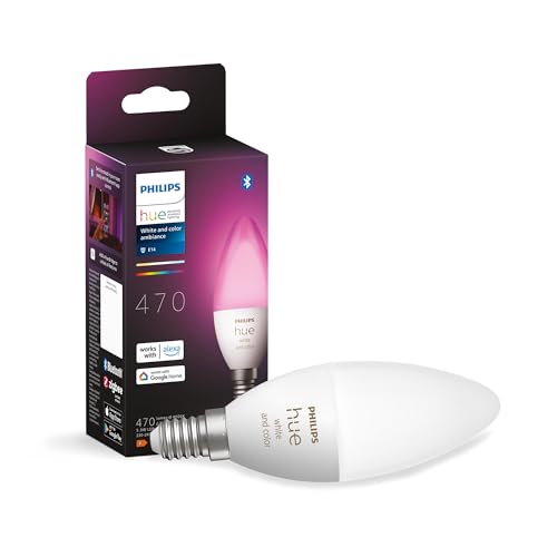 Philips Hue White i Color Ambiance Lampa Pojedyncza E14 470 lm Philips Hue White i Color Ambiance Lampa Pojedyncza E14 470 lm