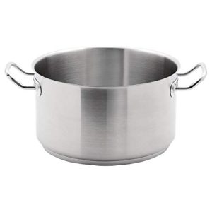 Vogue Stewpan ze stali nierdzewnej 9,5 l / 280 mm Heavy Duty indukcyjna Vogue Stewpan ze stali nierdzewnej 9,5 l / 280 mm Heavy Duty indukcyjna