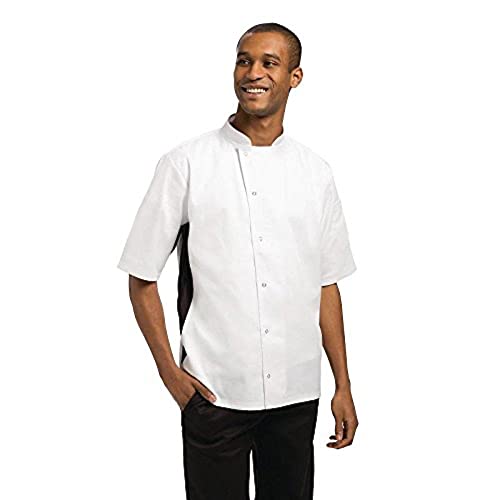 Whites Chefs Clothing, Bolero krzesła boczne bistro ze stali ocynkowanej (4 sztuki)