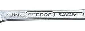 GEDORE Klucz płaski podwójny 12 mm, precyzyjne narzędzie stalowe, wytrzymałe, Made in Germany, profesjonalne ręczne dla przemysłu i rzemiosła GEDORE Klucz płaski podwójny 12 mm, precyzyjne narzędzie stalowe, wytrzymałe, Made in Germany, profesjonalne ręczne dla przemysłu i rzemiosła