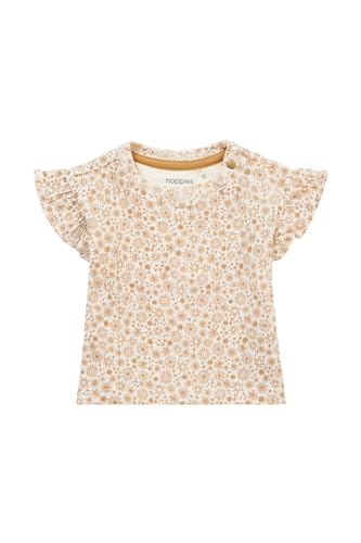 Noppies Baby Girls tee Newbury Short Sleeve All Over Koszulka dziecięca, Apple Cinnamon P005, 50