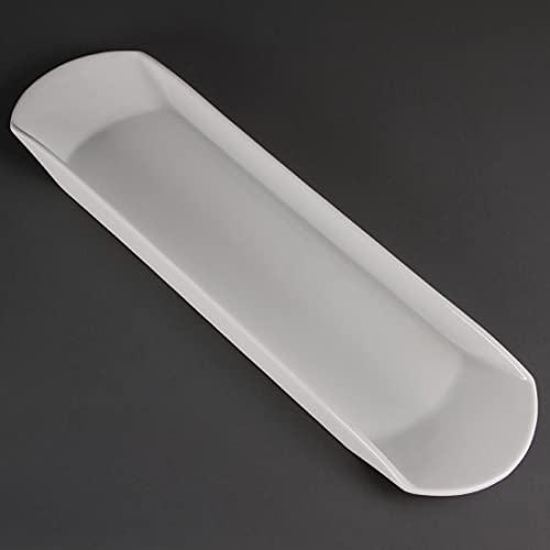 Olympia Gondola talerz 560 x 150 mm porcelanowa biała taca do serwowania bezpieczna w zamrażarce - obrazek 1