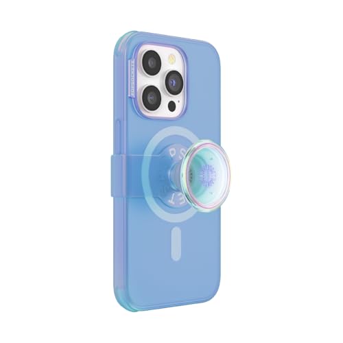 PopSocket: PopCase PlantCore do MagSafe Ziołowa obudowa iPhone’a 14 Pro z uchwytem PopGrip Slide wymienną górą Niebieski Opalescent PopSocket: PopCase PlantCore do MagSafe Ziołowa obudowa iPhone’a 14 Pro z uchwytem PopGrip Slide wymienną górą Niebieski Opalescent