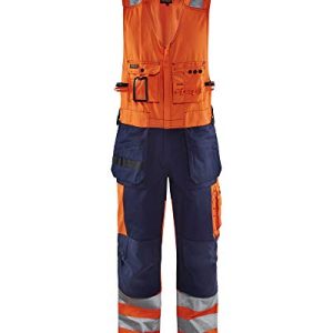 Blakläder Spodnie kombi „High Vis”, rozmiar 1 sztuka, C46, pomarańczowe/granatowe, 265318045389C46