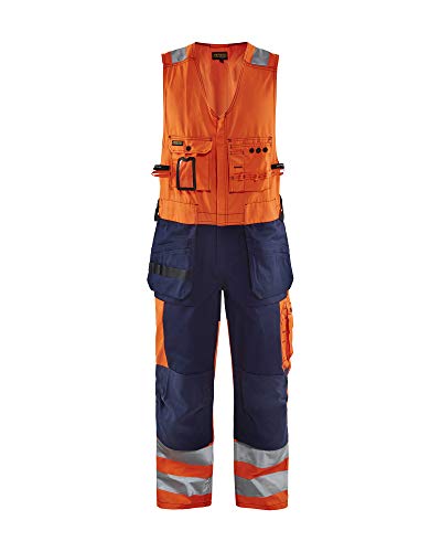 Blakläder Spodnie kombi "High Vis", rozmiar 1 sztuka, C46, pomarańczowe/granatowe, 265318045389C46 - obrazek 1