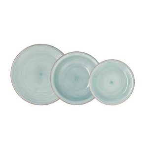 Quid Vita Aqua Ceramiczna zastawa stołowa Nadaje się do mikrofalówki zamrażarki Stackable Quid Vita Aqua Ceramiczna zastawa stołowa Nadaje się do mikrofalówki zamrażarki Stackable