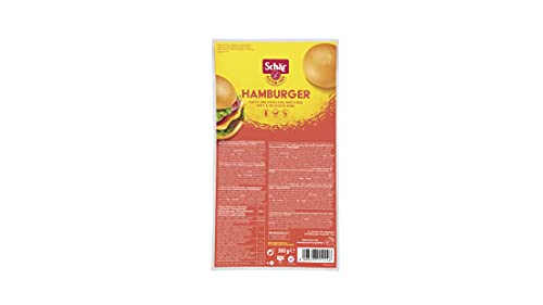 Bezglutenowe Bułki Hamburgerowe 'Gluten Free Hamburger Soft & Delicious Buns’ (4x75g) 300g Schar [Kraj pochodzenia: Włochy]
