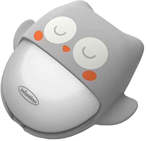 Infantino B-KIDS Sówka – Lampka nocna – Szara