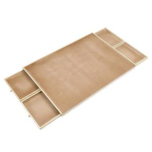 HI Blat do układania puzzli z 4 szufladami, 76x57x4,5 cm, drewniany HI Blat do układania puzzli z 4 szufladami, 76x57x4,5 cm, drewniany