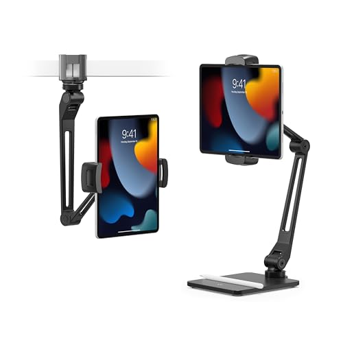 TWELVE SOUTH Regulowana Podstawka Stojak na Ipada i Tablet, HoverBar Duo Czarny TWELVE SOUTH Regulowana Podstawka Stojak na Ipada i Tablet, HoverBar Duo Czarny