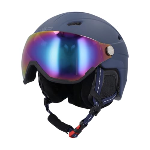 CMP WA 2 Unisex Kask Z Szybą (Wielkość : L, Niebieski) CMP WA 2 Unisex Kask Z Szybą (Wielkość : L, Niebieski)