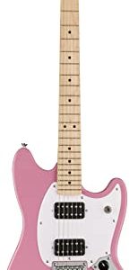 Squier Sonic HH MN Flash Pink Electric Guitar Squier Sonic HH MN Flash Pink Electric Guitar
