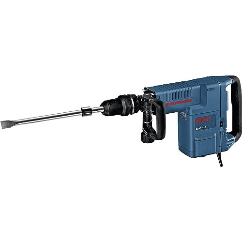 Bosch Professional: młot udarowy GSH 11 E (SDS max, dłuto płaskie, energia udaru 16.8 J, 1 500 W, walizka) Bosch Professional: młot udarowy GSH 11 E (SDS max, dłuto płaskie, energia udaru 16.8 J, 1 500 W, walizka)