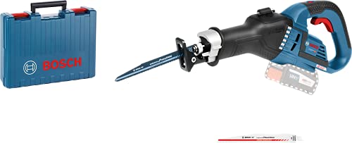Bosch Professional Gsa 18V 32 Piła Szablasta, Czarny/Niebieski, 25,4 x 5,08 6,86 cm; 3,5 kg Bosch Professional Gsa 18V 32 Piła Szablasta, Czarny/Niebieski, 25,4 x 5,08 6,86 cm; 3,5 kg