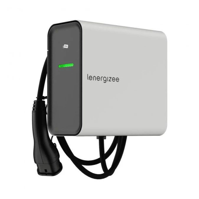 LENERGIZEE BUSINESS OCPP 22kW kabel 5m biały mat RAL9016