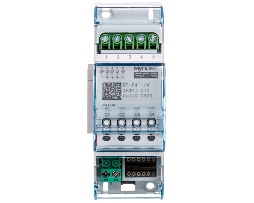MyHome Axolute Aktor modułowy z 4 przekaźnikami F411/4