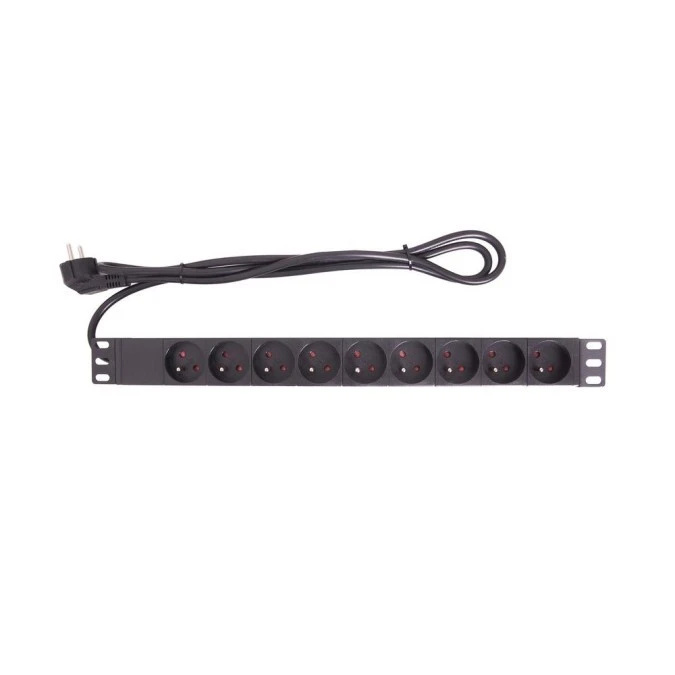 Listwa zasilająca 19 cali 9x230V LZ1U9GBW - obrazek 2