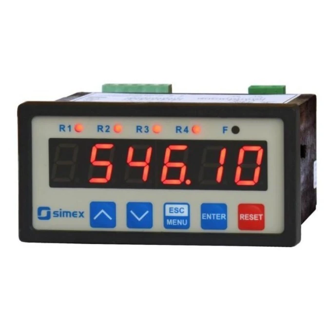 Licznik elektroniczny tablicowy – cykle, bilans, elementy ‑ wejście 10‑30V – 4xREL przekaźnik, RS‑485, skalowanie ‑ SLB‑94 - obrazek 1