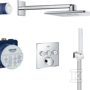 Zestaw prysznicowy SmartControl podtynkowy 34712000