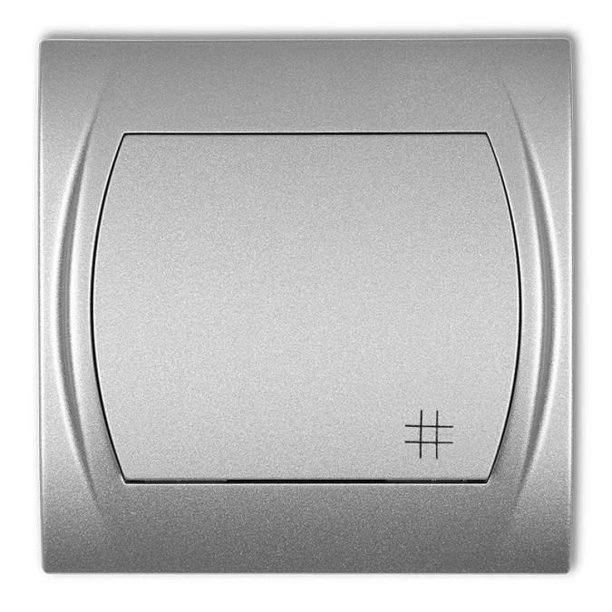 LOGO Łącznik krzyżowy podświetlany srebrny metalik 7LWP‑6L - obrazek 1