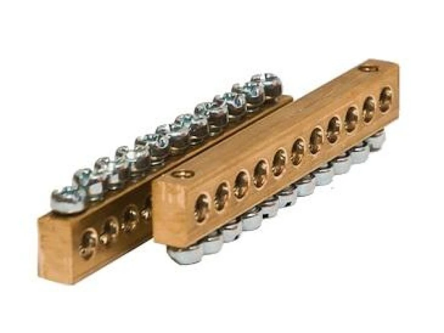 Listwa zaciskowa zerowa 11 x 10mm2 LZ‑11 - obrazek 1