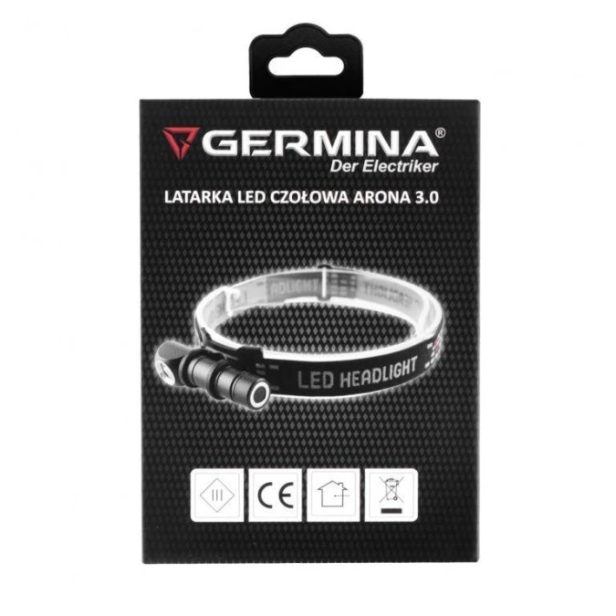 Latarka LED czołowa Arona 3.0 GW‑0157 - obrazek 3