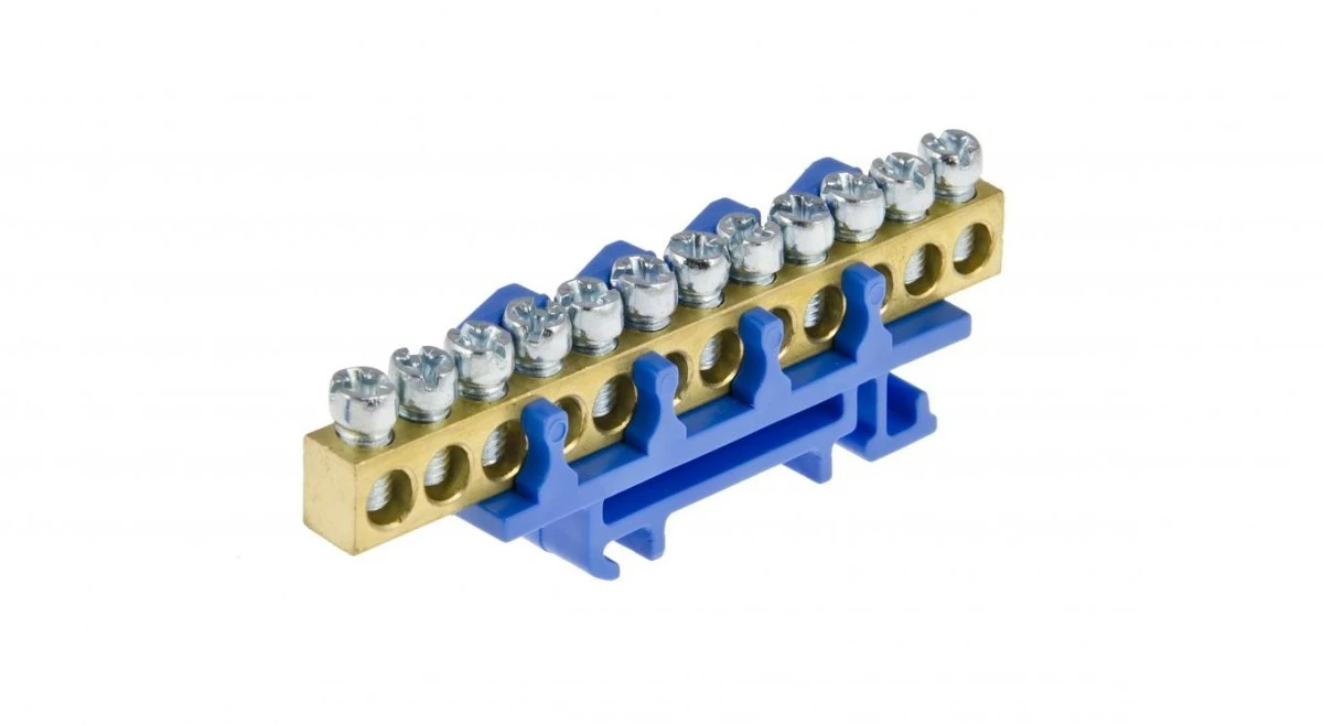 Listwa Zaciskowa 6x10 mm2,6x16 mm2‑Niebieska ENE‑00550 - obrazek 3