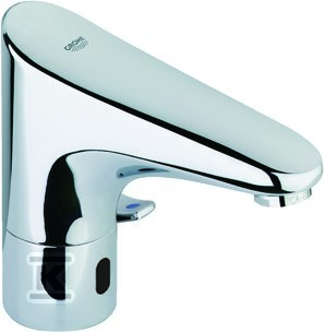 Bateria umywalkowa Grohe bezdotykowa, 1 / 2 cala, 6 V z mieszaczem i regulowanym ogranicznikiem, chrom 36207001 - obrazek 1