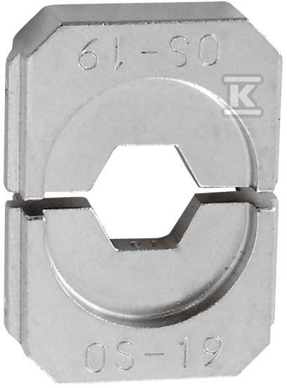 Matryce zaciskowe do EP300, HR300, GO300 (19 wym.) OS K-K7 OS_K-K7