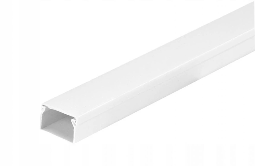 Listwa elektroinstalacyjna kanał kablowy BKK 16x16mm korytko z pokrywą i taśmą montażową 2‑stronną / 2 m / 4/EB/KK 16x16/TS - obrazek 1