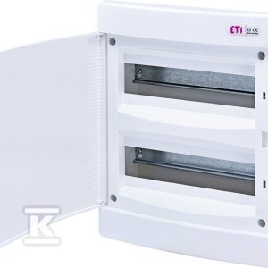 Rozdzielnica podtynkowa 24 modułów IP40 drzwi białe ECM24PO-s 001101078 Rozdzielnica podtynkowa 24 modułów IP40 drzwi białe ECM24PO-s 001101078