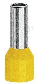 Końcówka tulejkowa (izolacja żółta) /100opk/ TE_1-10-K02/100 - obrazek 1