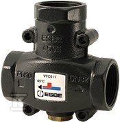 Zawór temperaturowy VTC511, dn25, KVS 9, 1 calgw, temp. 70oc 51020400
