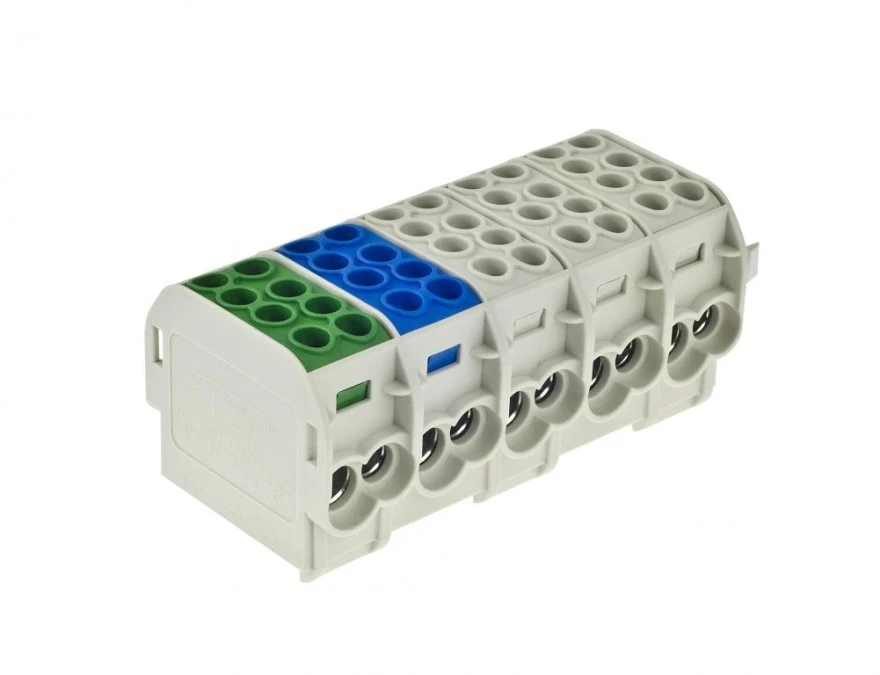 Listwa zaciskowa pięciopolowa ZGX 5x(1x35/2x25) mm2 (3P+N+PE) ENE‑00519 - obrazek 1