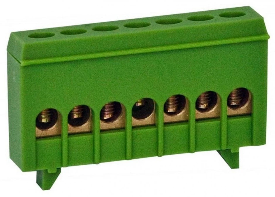 Listwa zaciskowa 7‑polowa 1‑16mm2 zielona LZMI‑G7 - obrazek 3