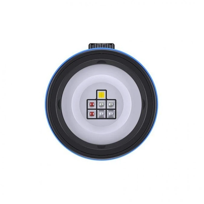 Latarka LED do nurkowania Xtar D30 ‑ 1600lm z UV zestaw z ładowarką i akumulatorem - obrazek 2