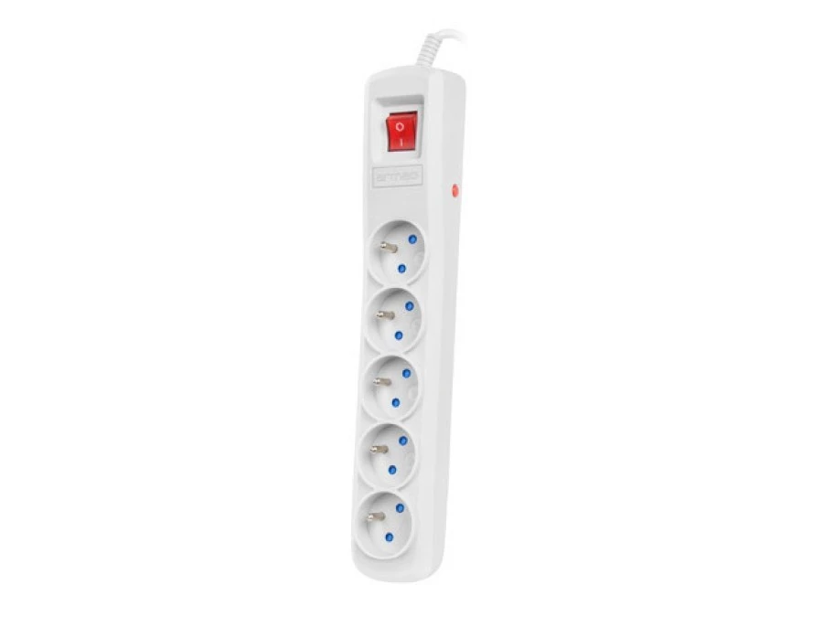 LISTWA ZASILAJĄCA ARMAC ARC5 3M 5X 230V PL SZARA ARC5/30/SZ - obrazek 1