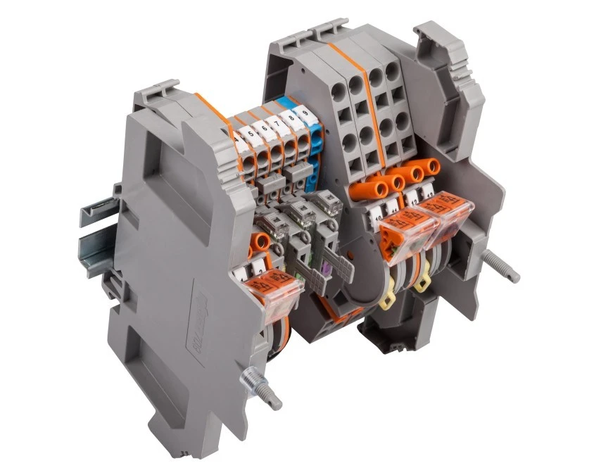 Listwa pomiarowa LPW 13‑torowa 230V AC równoległa 847‑105/230‑1000 - obrazek 2