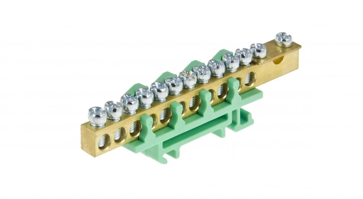 Listwa Zaciskowa 11x16 mm2,1x35mm2 ‑ Zielona ENE‑00539 - obrazek 3