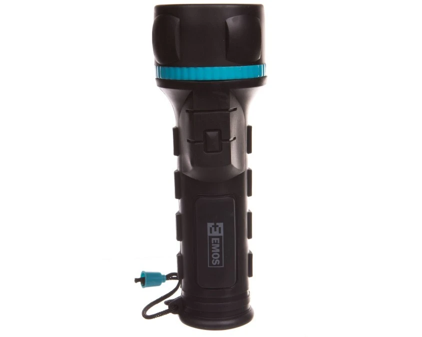 Latarka gumowa LEDx3 20lm 2xD P3862 - obrazek 1