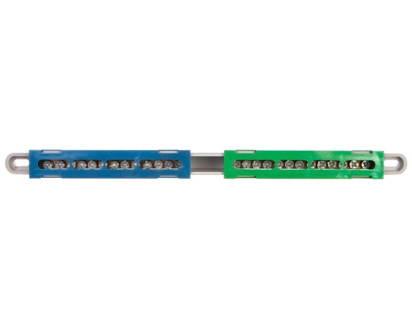 Listwa zaciskowa na szynę 13‑torowa N+PE LZ‑12 47.112 - obrazek 2