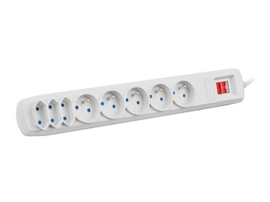 LISTWA ZASILAJĄCA ARMAC R8 3M 5X 230V PL 3X EUROPLUG SZARA R8/30/SZ - obrazek 3
