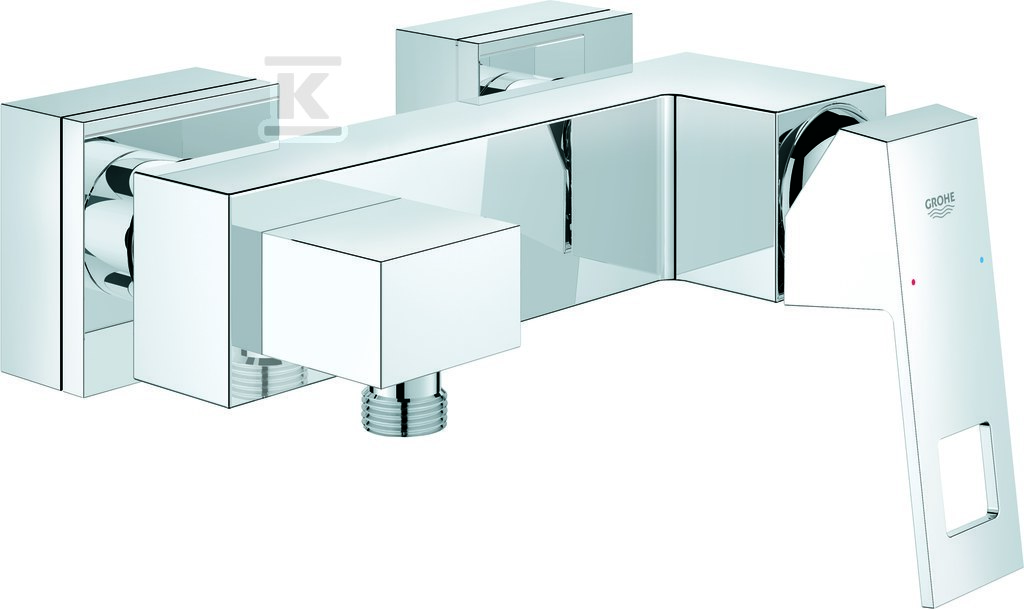Bateria prysznicowa Grohe EuroCube jednouchwytowa, montaż ścienny 23145000 - obrazek 1